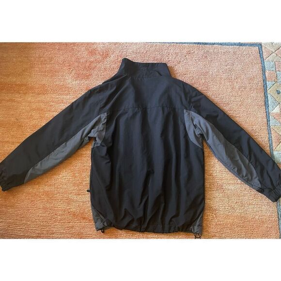Timberland Waterproof Men's Black/Grey Zipper Mesh lining Utility Jacket S - Picture 8 of 9